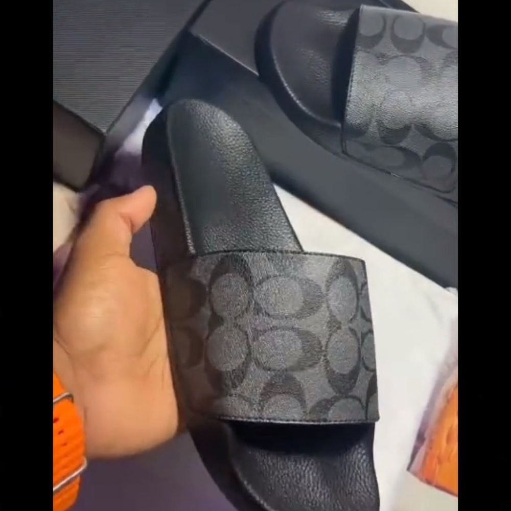 Authentic Coach Men’s slides
